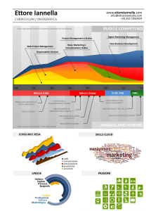 Apri Curriculum infografico di Ettore Iannella